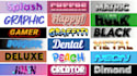 design custom font, typography, lettering, wordart and text logo