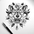 draw amazing tattoo design, traditional tattoo