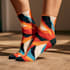 create beautiful socks design