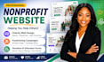design nonprofit website, charity and donation website