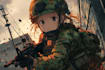 draw military themed illustrations