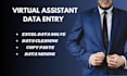 do data entry, copy paste and web research data mining