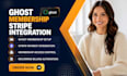 setup ghost membership stripe integration paid subscription ghost monitization