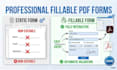 create fillable pdf form with data validation within 5 hours