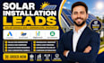 generate solar installation leads solar google ads solar snapshot gohiglevel