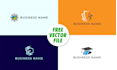 design a modern minimalist logo for education, school, or university