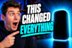 design tech review youtube thumbnails with angry face CTR