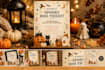 design a custom halloween party printable bundle