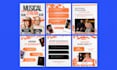 design branded instagram carousel posts
