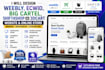 design weebly, ecwid, big cartel, shift4shop or 3dcart website