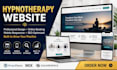 design a professional hypnotherapy business website