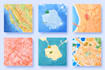 draw vector map in illustrator