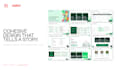 design a modern pitch deck presentation