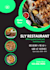 design a modern and professional restaurant flyer