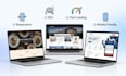 design a modern responsive website using ai