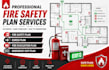 design fire safety plan egress plan fire evacuation plan and emergency exit plan