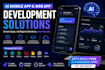 be ai app developer for ai mobile app development and ai web development