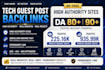 build powerful tech backlinks with premium tech guest post