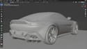 create a custom 3d vehicle models for 3d printing and render