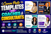 Create modern canva templates and social media posts for your brand by ...