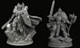 sculpt 3d warhammer 40k miniatures, space marines and stl models for 3d printing
