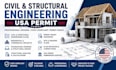 civil and structural engineering usa permit