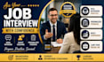 conduct a mock job interview and provide expert interview coaching