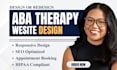 design aba therapy website, autism clinic, bcba, behavioral health wordpress web