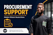 provide procurement support for your business