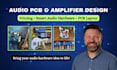 design audio pcb, amplifier circuits, fritzing and smart audio hardware