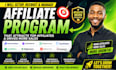 recruit affiliates, set up your affiliate program and optimize your sales funnel