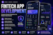 develop a secure fintech app, digital wallet, and banking app