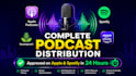 do buzzsprout libsyn setup podcast rss feed and podcast distribution to all apps