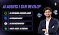 build custom ai agents automation workflows