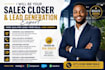 be your high ticket closer, b2b sales representative, and appointment setter