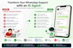 build a whatsapp ai agent using waha, evolution API