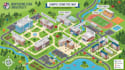 design a campus map, school map, university map and way finding map illustration