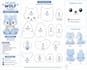 create custom plush, sewing pattern, stuffed animal and toy design