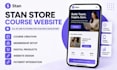 build stan store online course website for coaches stan store educators website