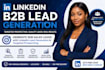 generate b2b sales leads with linkedin lead generation and targeted prospecting