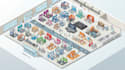 create custom trade show maps, exhibition hall layout, visitor wayfinding guides