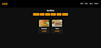 create a modern restaurant website