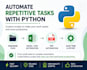 write python scripts to automate repetitive tasks