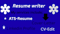 professionally write a  resume