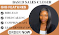 close high ticket sales and generate qualified b2b leads
