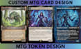 create custom mtg card design tcg alter art commander magic the gathering set