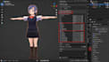 rig vtuber model with facial tracking blendshapes and vrm unity setup