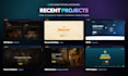 build a modern animated business website