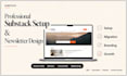 subtack setup, substack redesign, substack newsletter and subtack to ghost cms