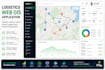 develop a logistics web gis application